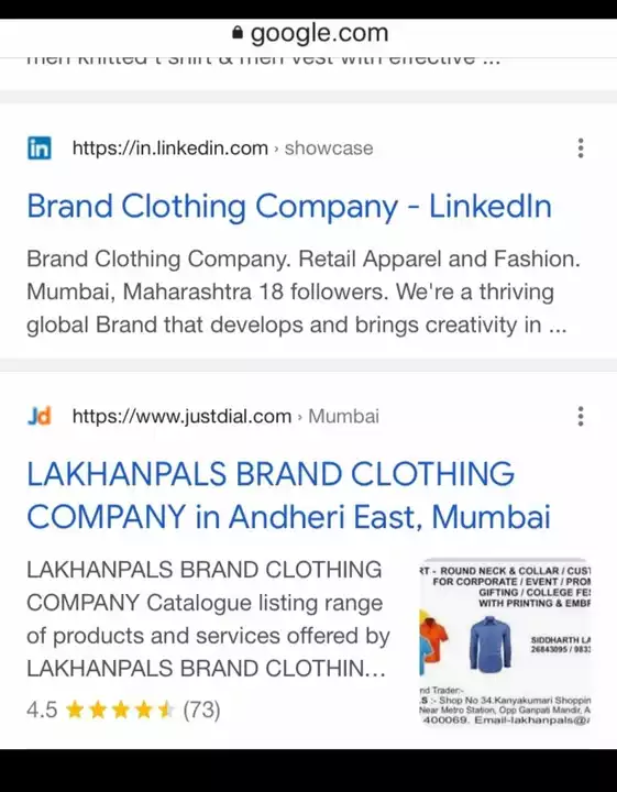 Business profile  uploaded by LAKHANPALS on 10/28/2022
