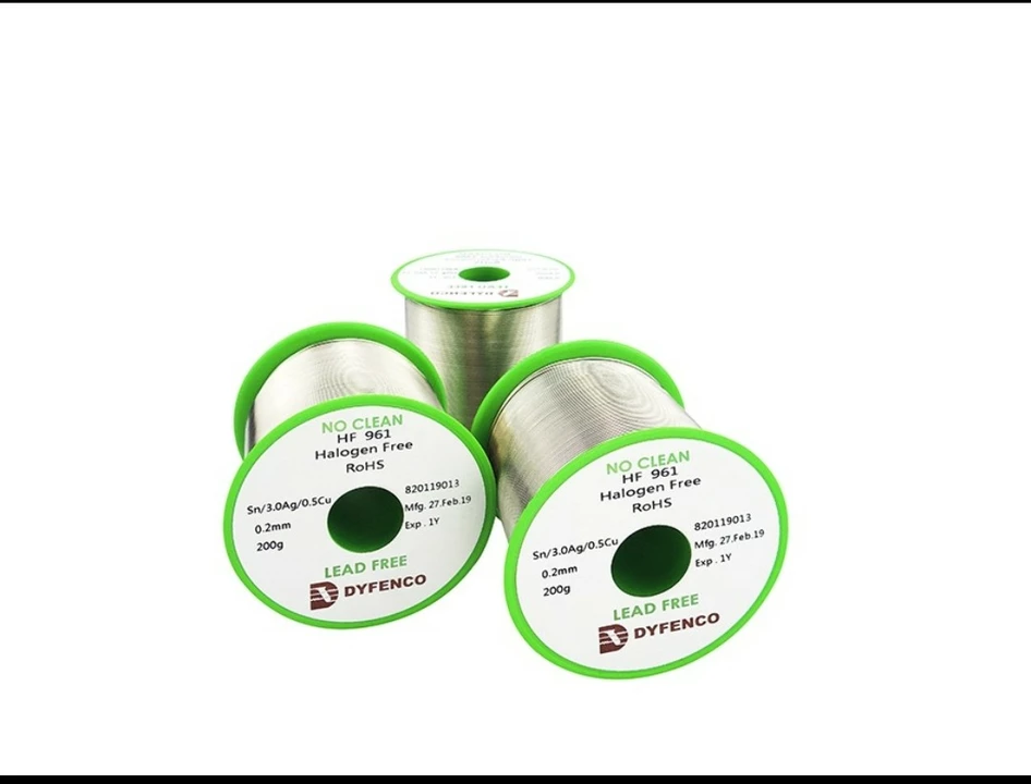 Dyfenco leadfree solder wire SAC305 uploaded by business on 10/28/2022