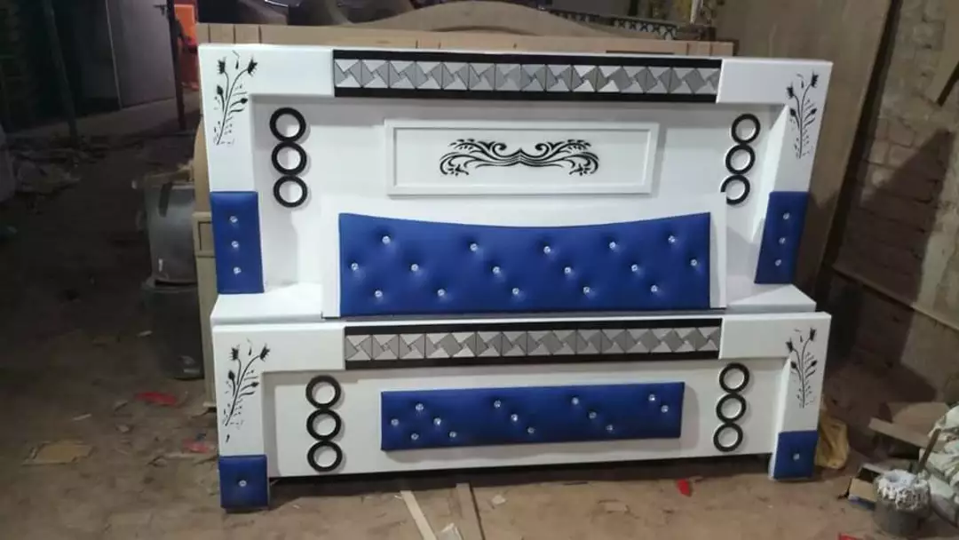 OD BLUE WHITE DOUBLE BED uploaded by abul hasan khan on 10/28/2022