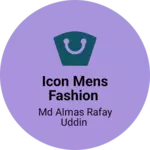 Business logo of ICON MENS FASHION