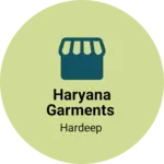Business logo of Haryana garments