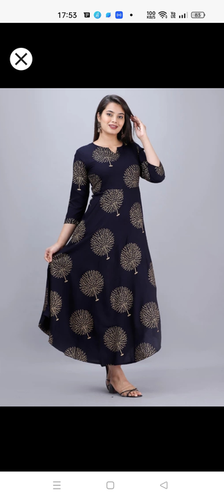 Post image I want to buy 100 pieces of Rayon Kurti. Please send price and products.