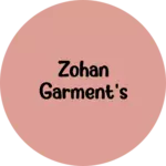 Business logo of ZOHAN GARMENT'S