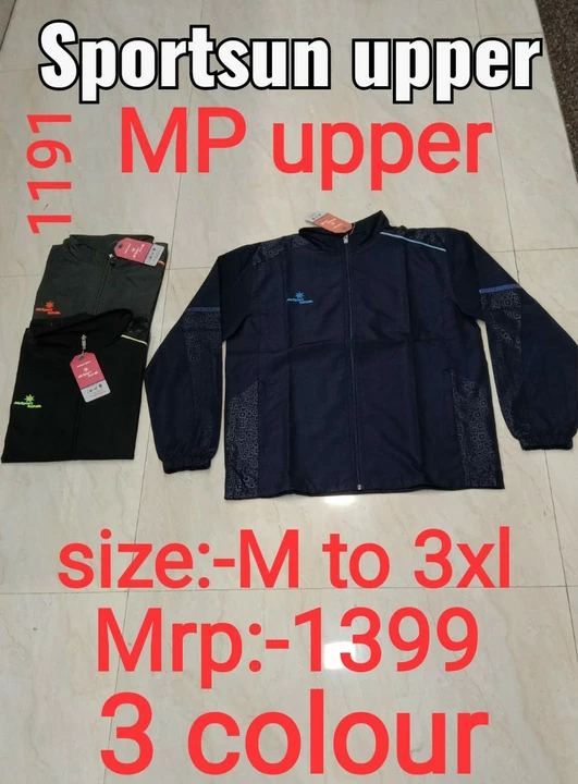 Track suit upper  uploaded by Shree kejaji sports shop on 10/28/2022