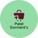 Business logo of Patel gorments