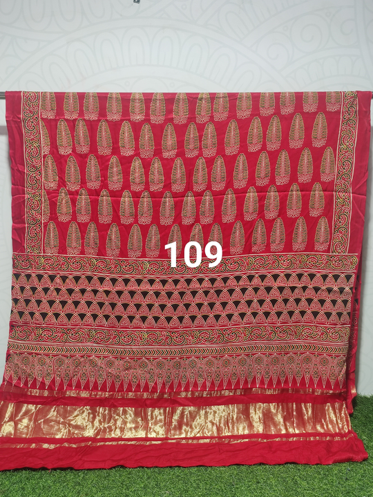 Product uploaded by Block print saree on 10/28/2022