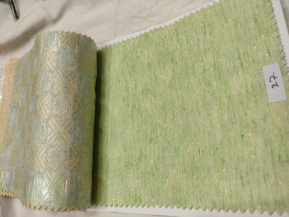 Cotton Jacquard Brocade fabric  uploaded by Fiza Silk Exports on 10/29/2022