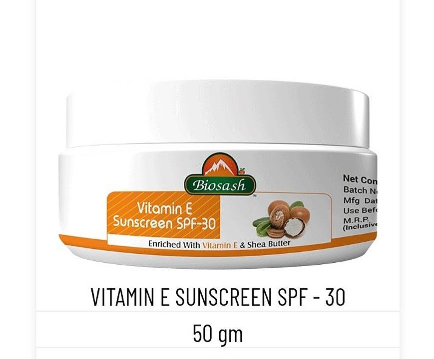 Vitamin E Sunscreem SPF-30 uploaded by business on 1/14/2021
