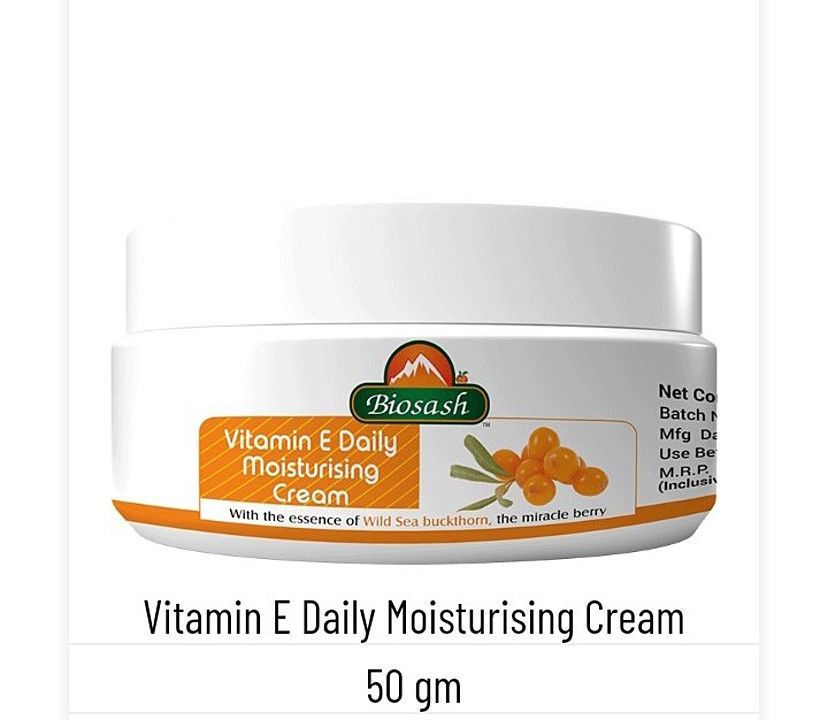 Natural Vitamin E Daily Moisturizing Cream uploaded by Organic Products Centre on 1/14/2021