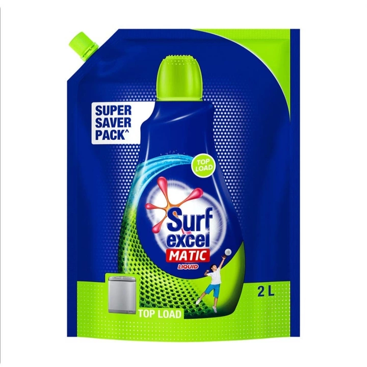 Surf excel matic liquid detergent top load pouch 2L ( MRP 430/- ) uploaded by QuickSell Wholesale on 10/29/2022