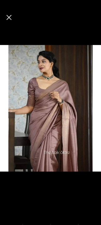 Post image Pure tussar ghicha silk saree manufacture massage on seller and customer