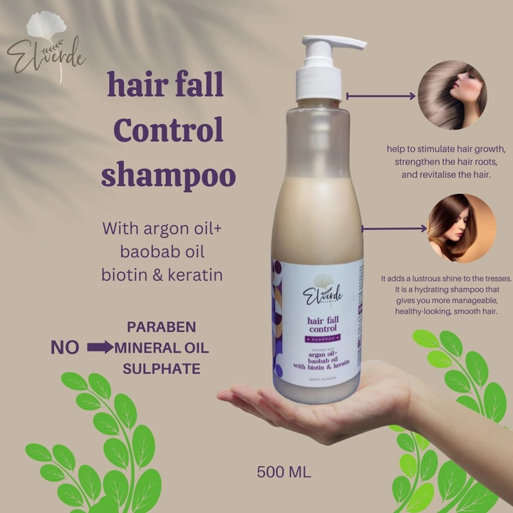 Elverde Botanics Hair Fall Control Shampoo uploaded by business on 10/29/2022