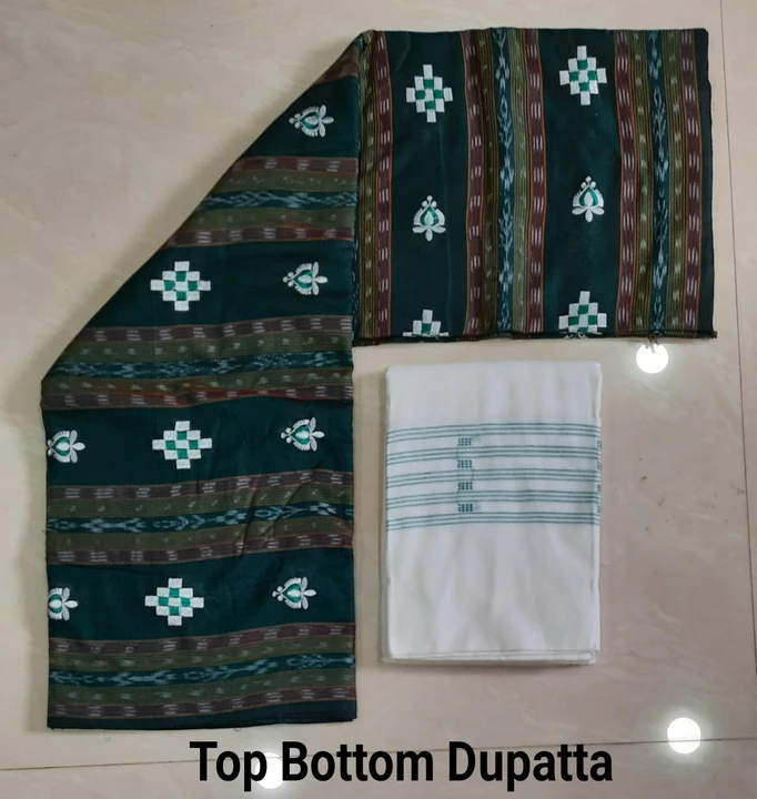 Sambalpuri Dress Materials  uploaded by Kalpana Handloom on 10/29/2022