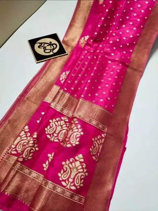 *♨️❤‍🔥Latest Banarasi yat silk ❤‍🔥♨️*
*🌷💐Banarasi Semi Georgette soft silk best quality trending uploaded by SAKLAK Fashions on 10/29/2022