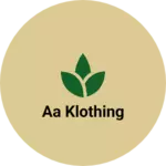 Business logo of AA klothing