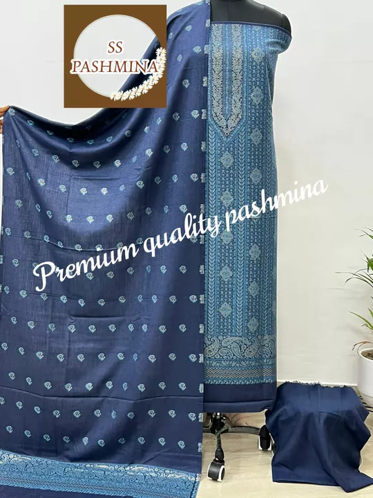 Pashmina Unstitched Suits uploaded by business on 10/29/2022