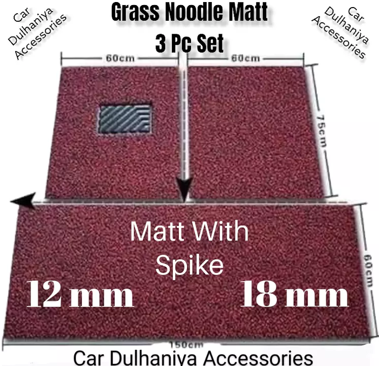 Noodle matt 18 mm uploaded by Car Dulhaniya Accessories ( Rapid Car ) on 10/29/2022