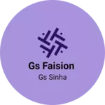 Business logo of Gs faision