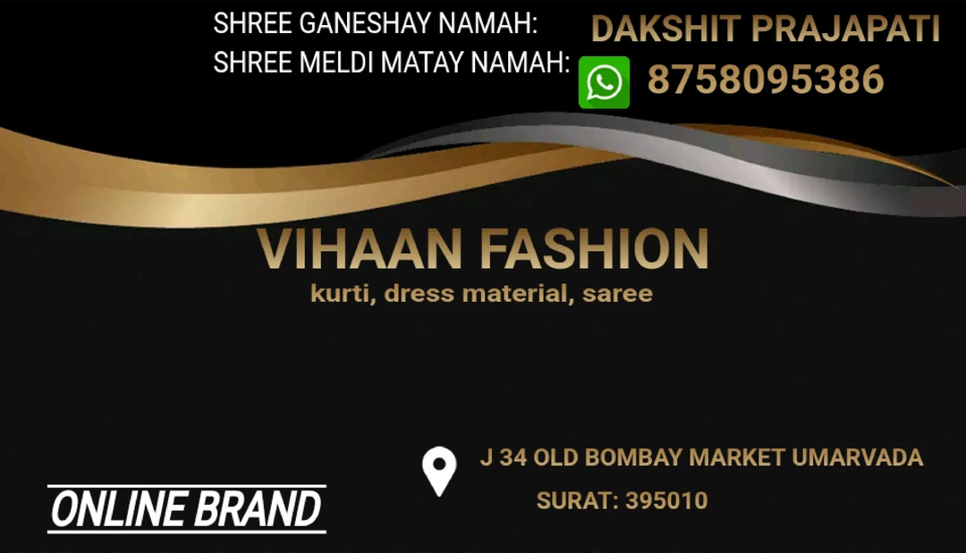Shop Store Images of VIHAAN FASHION 