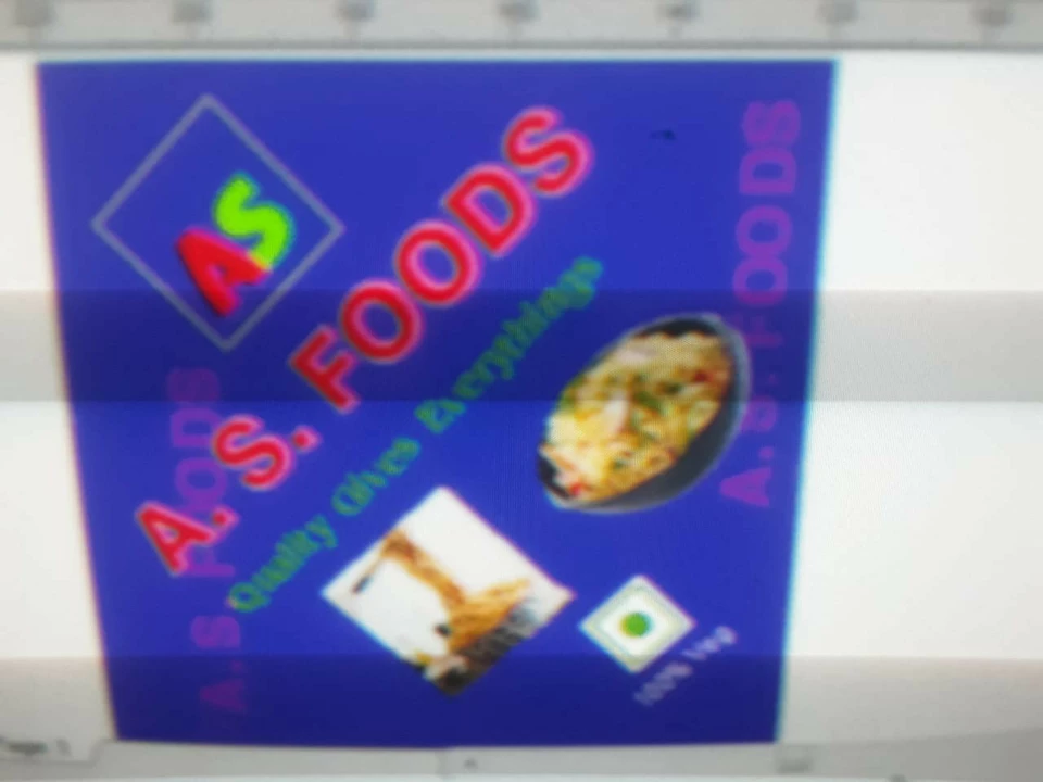 Visiting card store images of A.s.foods