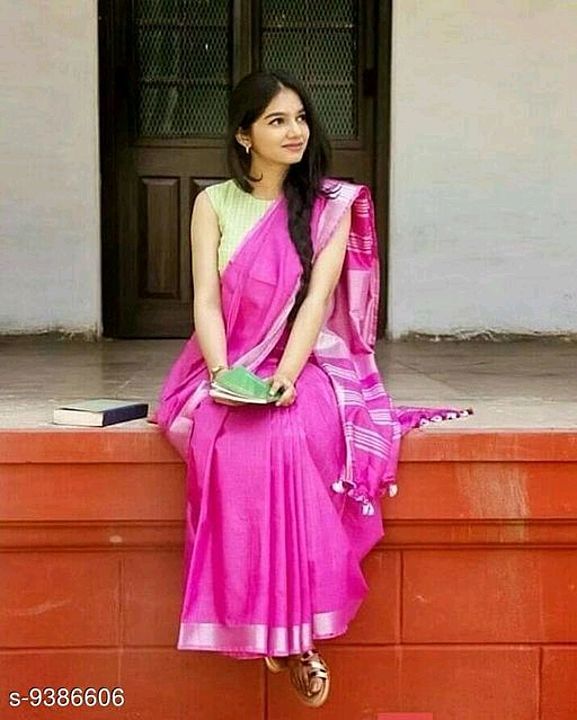 Saree uploaded by Dresses and sarees collection  on 1/14/2021