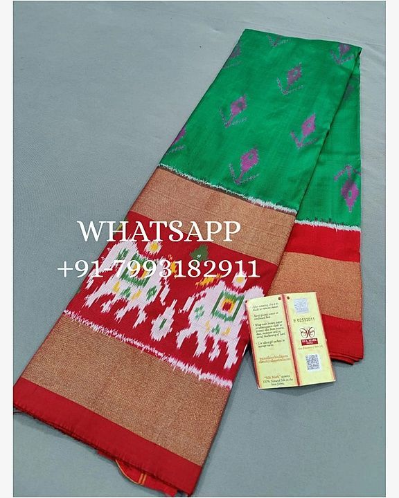 Ikkat Sarees 🌷🌷 uploaded by business on 1/14/2021