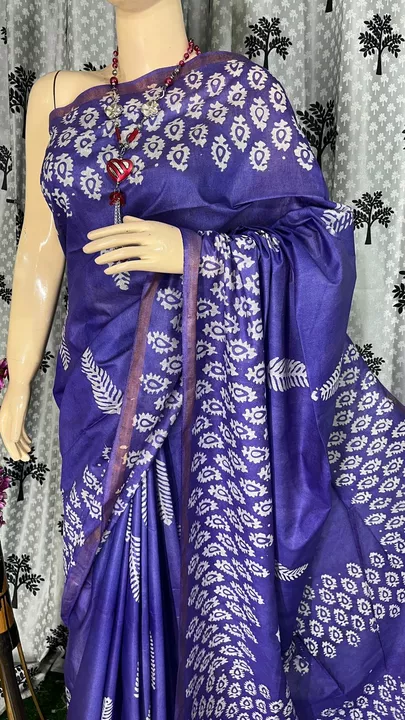 Cota staple batik print silk saree  uploaded by business on 10/30/2022
