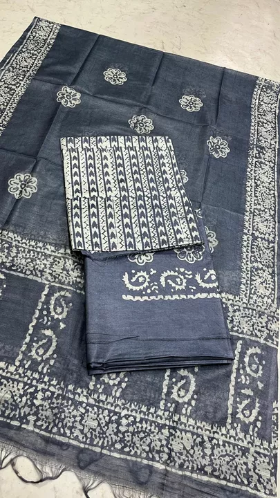 Post image *NEW COLLECTION *
(AJRAK BATIK PRINT)
*Heavy quality nd hand wash possible *
*HURRY UP BOOKING NOW*
*KOTA STEPLE BATIQUE PRINT suite 

*READY TO SHIP
