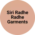 Business logo of Siri Radhe Radhe garments