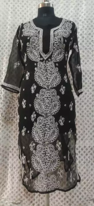 Fancy Embroidered Women Kurti uploaded by SR CHIKAN FACTORY on 10/30/2022