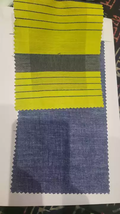 Post image We are manufacturer in all kind of handloom and silk base fabrics for kurties and suit, churidars  fabrics supplier.....