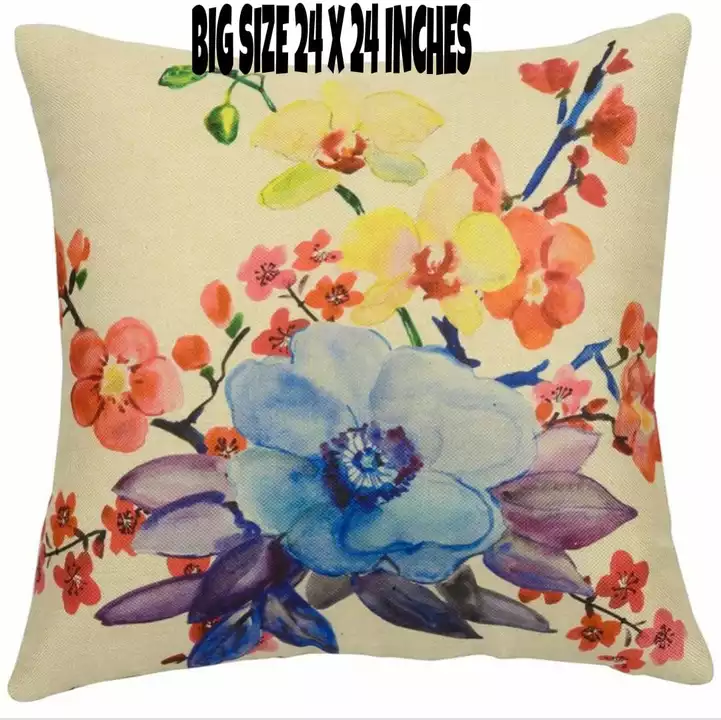 *NEW ARRIVAL 24*24 INCHES SIZE JUTE CUSHION COVERS*

*New and Heavy jute cushion covers* 
👉2 pcs se uploaded by M.R.Sons on 10/30/2022