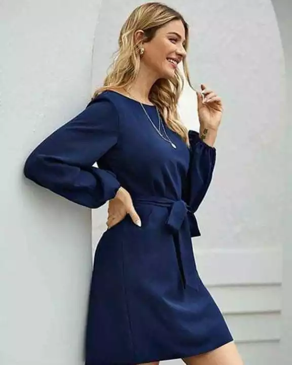 *Classy Casual wear Full Sleeve Dress*

*Price 385*

*Free Shipping Free Delivery*

*Fabric*: Crepe  uploaded by SN creations on 10/30/2022