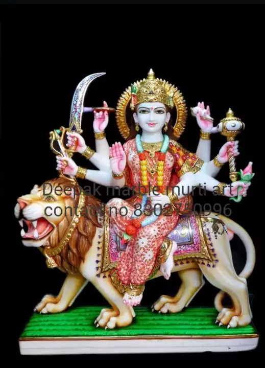 Marble Murti ma Durga  uploaded by business on 10/30/2022