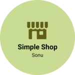 Business logo of Simple shop