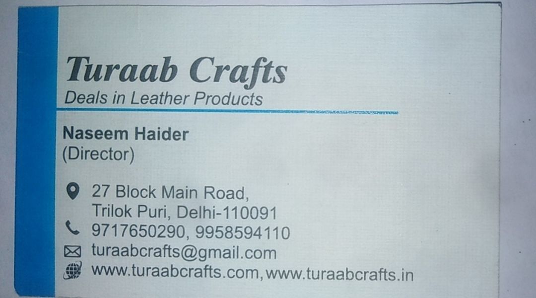 TURAAB CRAFTS OPC PVT LTD