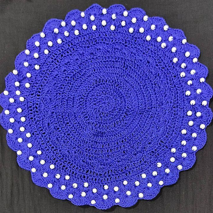 Crochet Phone Mat with Pearls uploaded by Zareenah Crochets on 1/15/2021