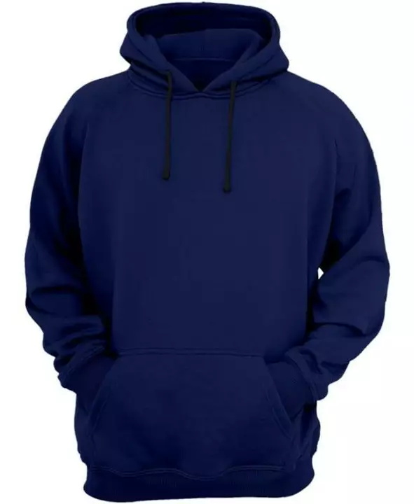 Product image with price: Rs. 300, ID: plain-cotton-hoodies-navy-781a0e8d