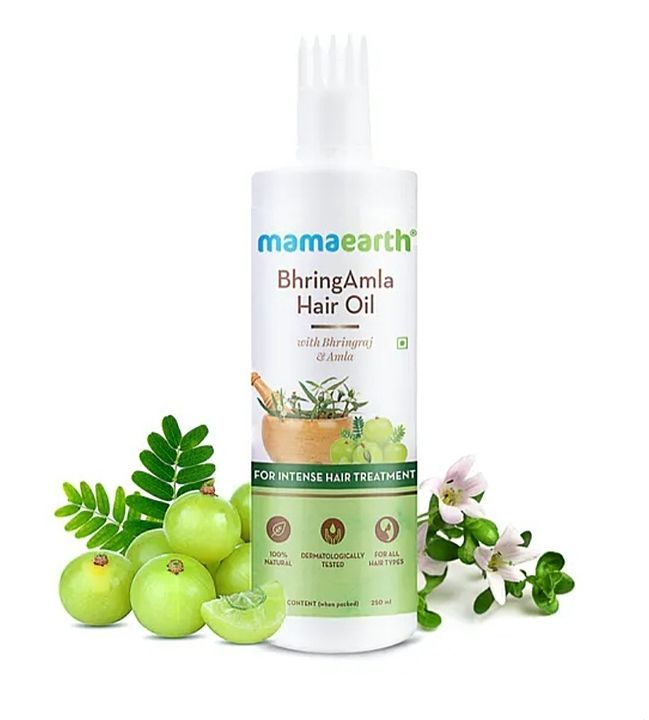 Mamaearth Bringamla hair oil uploaded by business on 1/15/2021