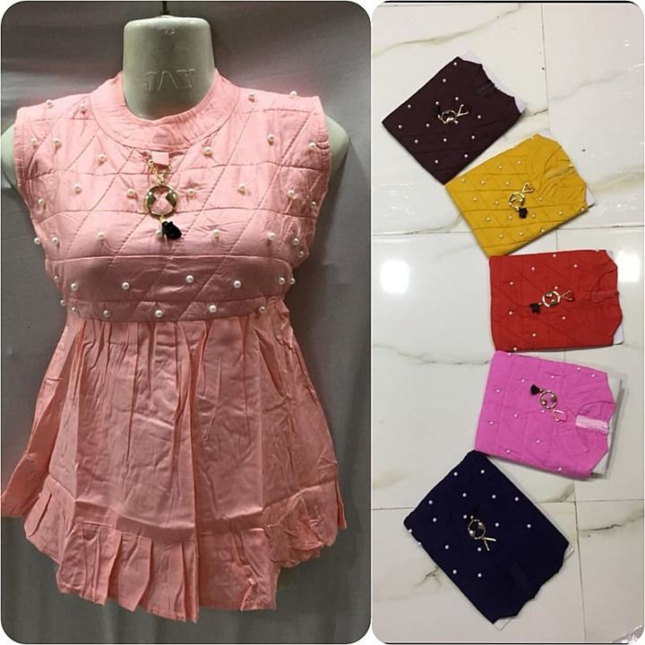 Moti work back zip top uploaded by SAREE BAZAR on 6/30/2020