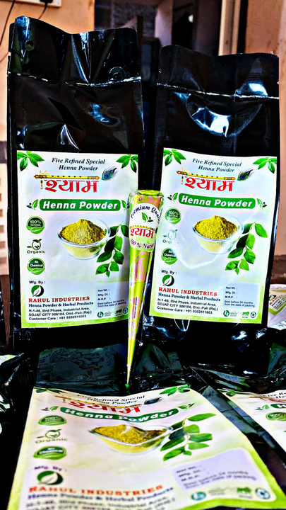 Shyam Henna powder  uploaded by KASURI HERBS & SPICES PRIVATE LIMITED on 10/31/2022