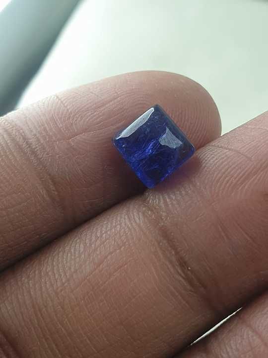 Tanzanite cabochon uploaded by SIMRA GEMS on 1/15/2021