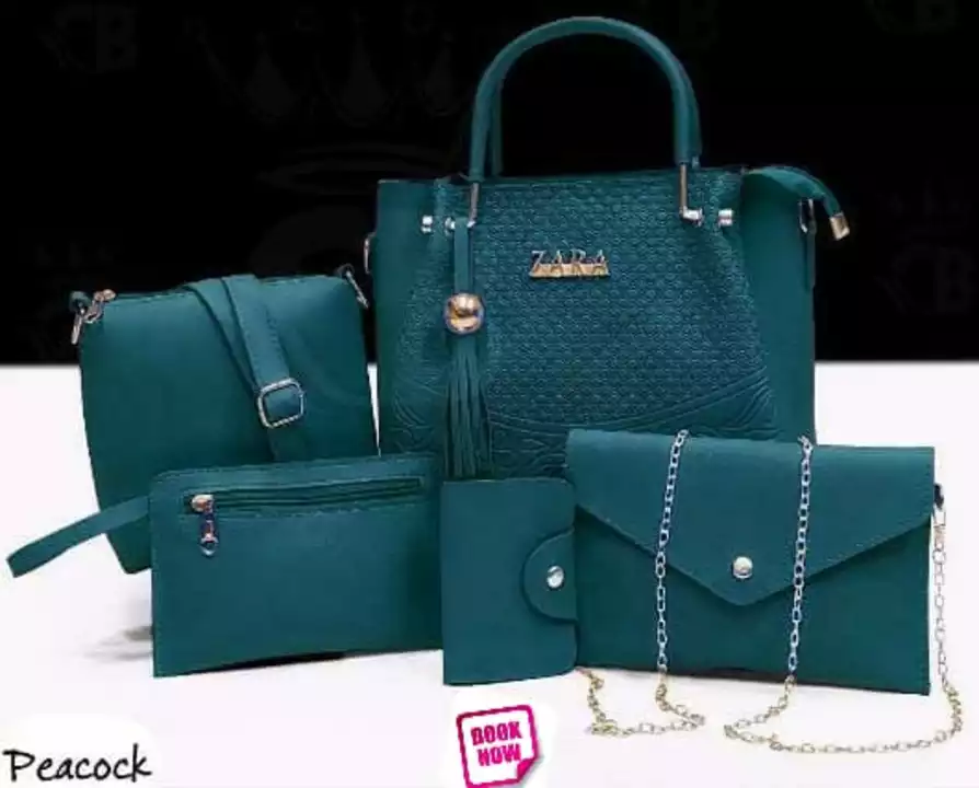 Zara 5 pieces combo bags  uploaded by Abdul Enterprises on 10/31/2022