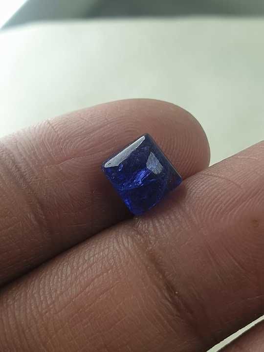 Tanzanite cabochon uploaded by SIMRA GEMS on 1/15/2021