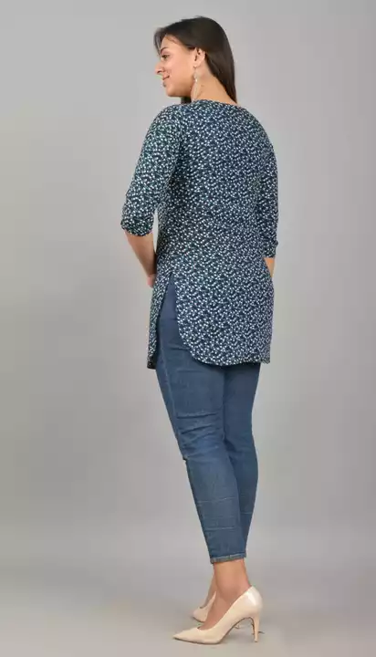 Post image NEW LUNCHING

👗 *Beautiful Rayon 140 KG Fabric Top* 👗

⭐Available Size-.           
S/36,M/38,L/40,XL/42,XXL/44, 

⭐Fabric: *Rayon*
⭐ Product: *Single 

*Top*

 Work- *Shown button*

Color`s: *Neavy Blue*

Type: *Printed Top*
Febric- *Reyon 140 gram*

Quality Products
Online selling Quality Products
Full Stock Available