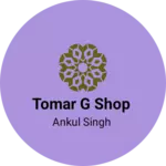 Business logo of Tomar g Shop