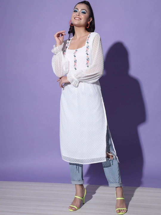 Embroidered Kurta uploaded by business on 11/1/2022
