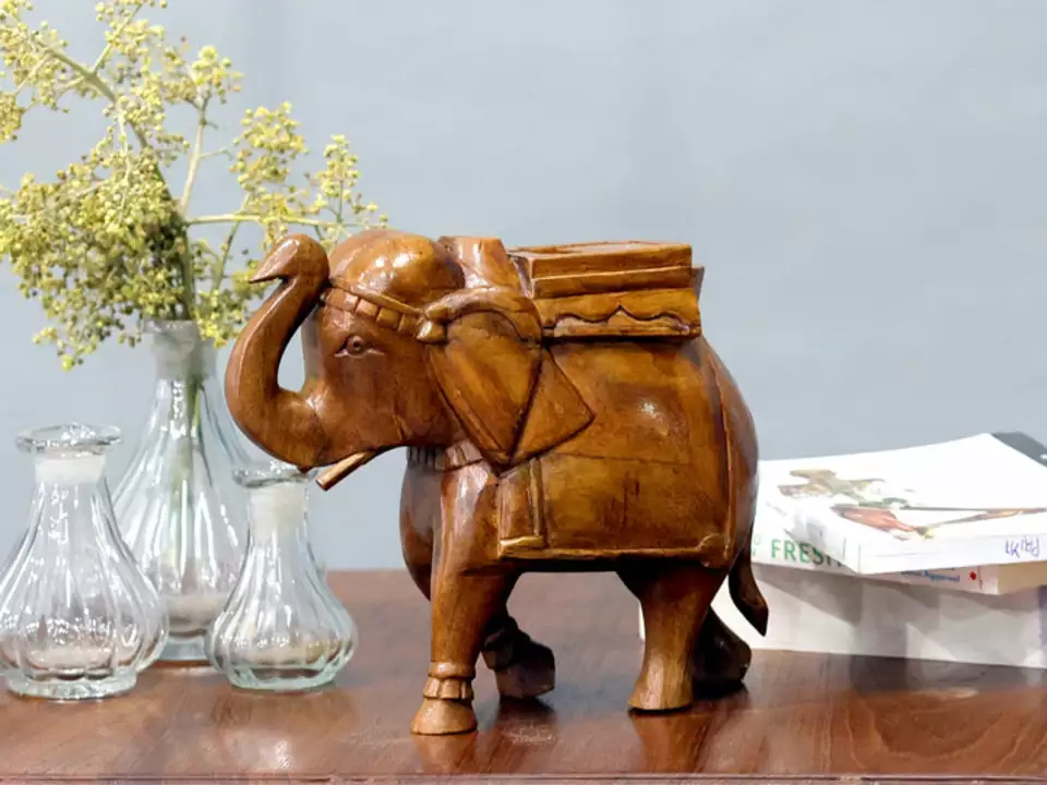 Wooden elefant  uploaded by AZ Wood Art Mart on 11/1/2022