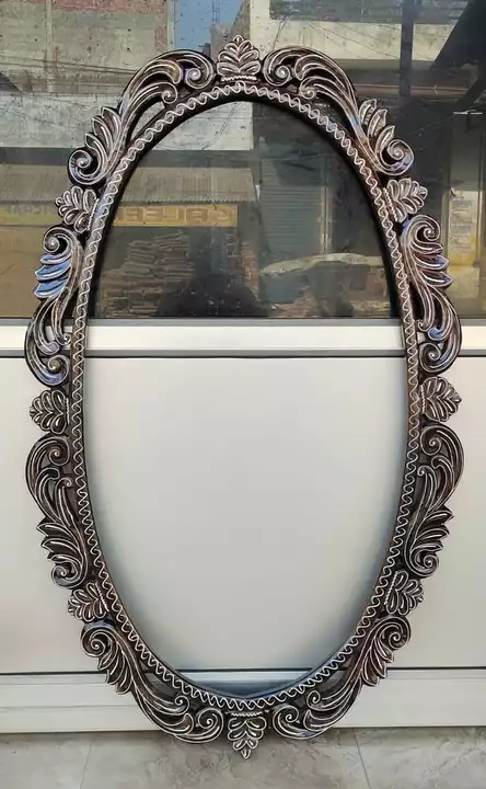 Mirror round frame  uploaded by AZ Wood Art Mart on 11/1/2022