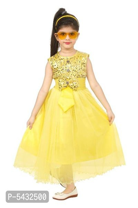 Girls gown. Frock uploaded by KMB FASHION SQUARE on 11/1/2022